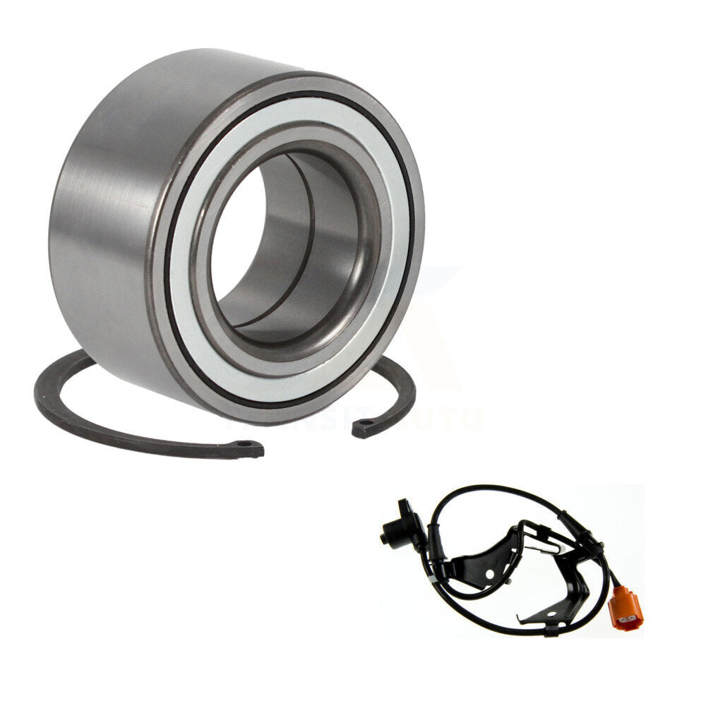Wheel Bearing & Sensor Front Kit For 04-05 Honda Civic Si with 1.7L 4-Wheel ABS