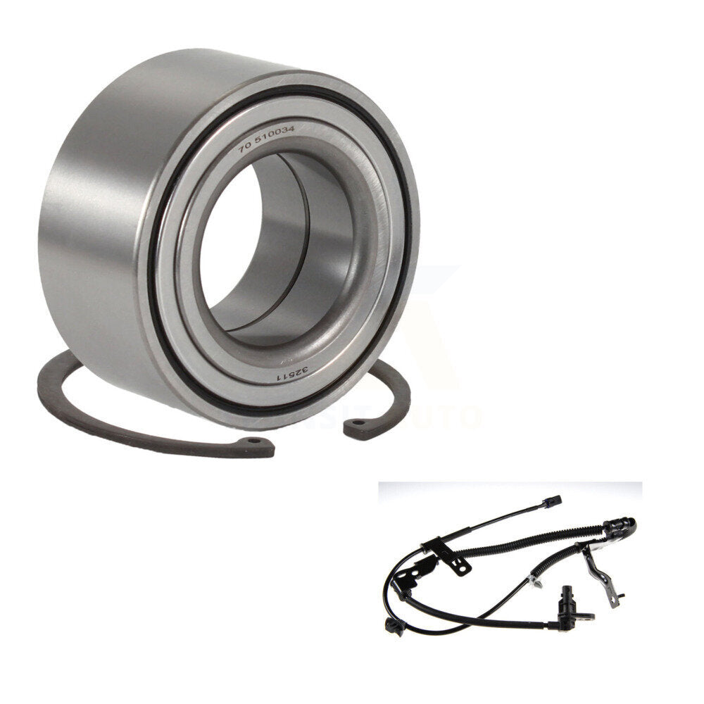 Wheel Bearing & Sensor Front Kit For 07-12 Kia Rondo 2.4L/2.7L with 4-Wheel ABS