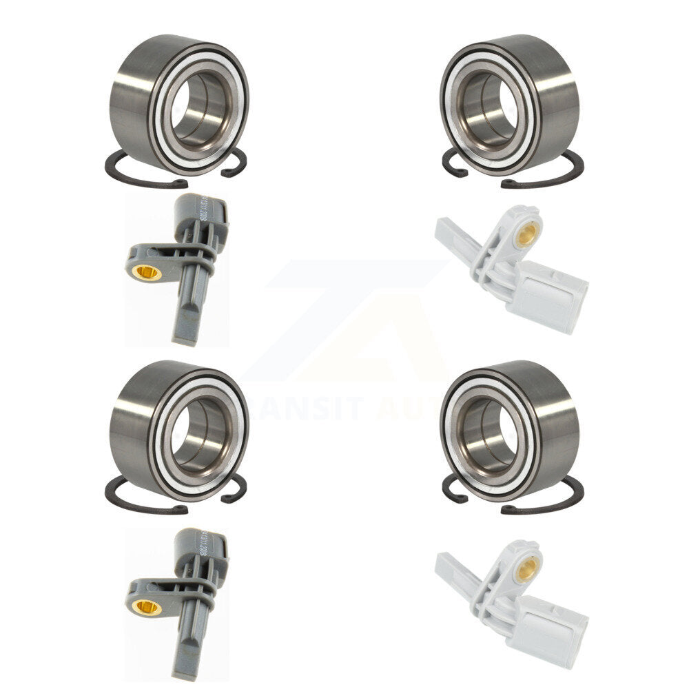 Wheel Bearing Sensor Front Rear Kit (8Pc) For Porsche Cayenne Volkswagen Touareg