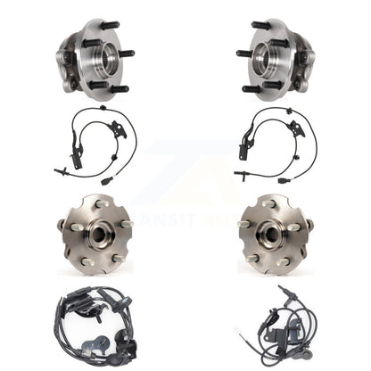 Wheel Hub Bearing ABS Sensor Front Rear Kit (8Pc) For Lexus NX300 NX200t NX300h