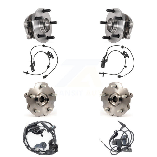 Wheel Hub Bearing ABS Sensor Front Rear Kit (8Pc) For Lexus NX300 NX200t NX300h
