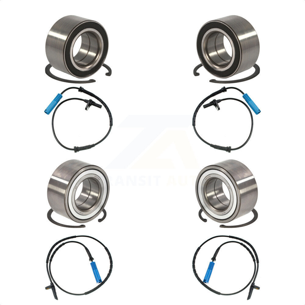 Wheel Bearing & Sensor Front Rear Kit For BMW 328i xDrive 328xi 335i 335xi 325xi