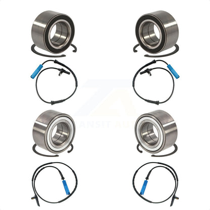 Wheel Bearing & Sensor Front Rear Kit For BMW 328i xDrive 328xi 335i 335xi 325xi