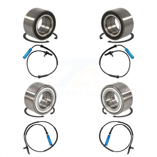 Wheel Bearing & Sensor Front Rear Kit For BMW 328i xDrive 328xi 335i 335xi 325xi