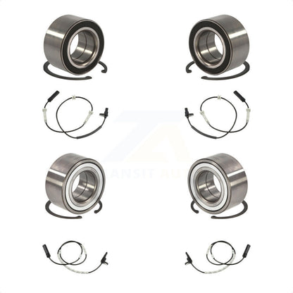 Wheel Bearing ABS Sensor Front Rear Kit For 2013 BMW 335i xDrive Coupe with 3.0L