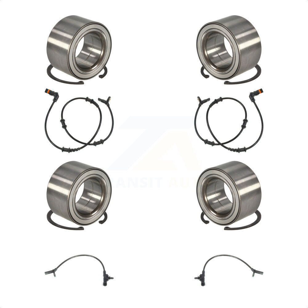 Wheel Bearing And ABS Sensor Front Rear Kit For Mercedes-Benz R350 with Harness