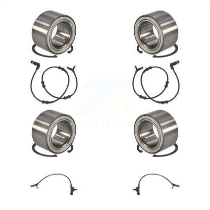 Wheel Bearing And ABS Sensor Front Rear Kit For Mercedes-Benz R350 with Harness