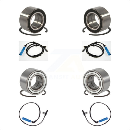 Wheel Bearing And ABS Sensor Front Rear Kit For BMW X3 with Harness