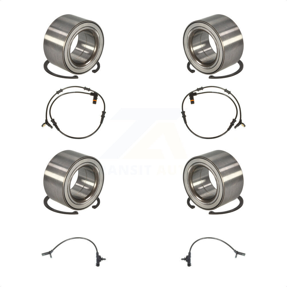 Wheel Bearing & Sensor Front Rear Kit For Mercedes-Benz ML350 ML320 ML550 ML500
