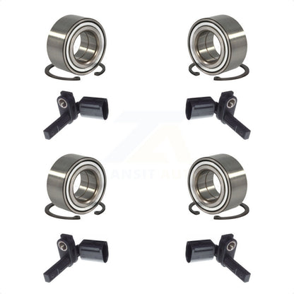 Wheel Bearing And ABS Sensor Front Rear Kit For Volkswagen Touareg