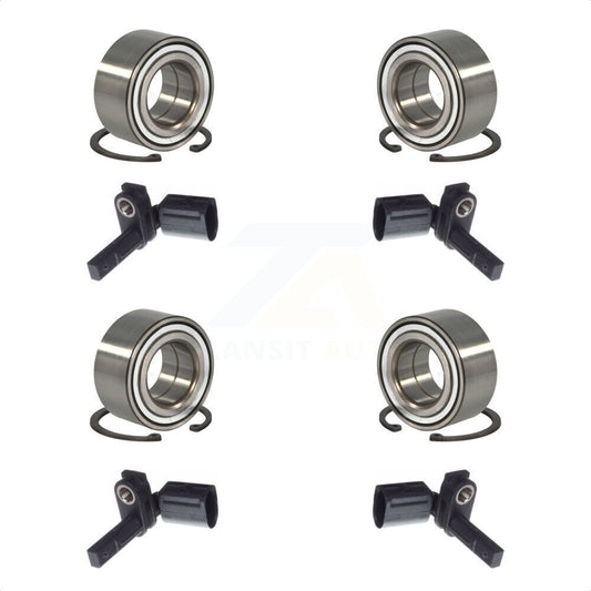 Wheel Bearing And ABS Sensor Front Rear Kit For Volkswagen Touareg