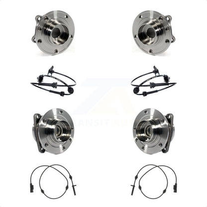 Wheel Hub Bearing And ABS Sensor Front Rear Kit For Chrysler 200