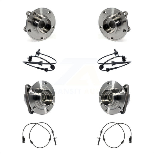 Wheel Hub Bearing And ABS Sensor Front Rear Kit For Chrysler 200