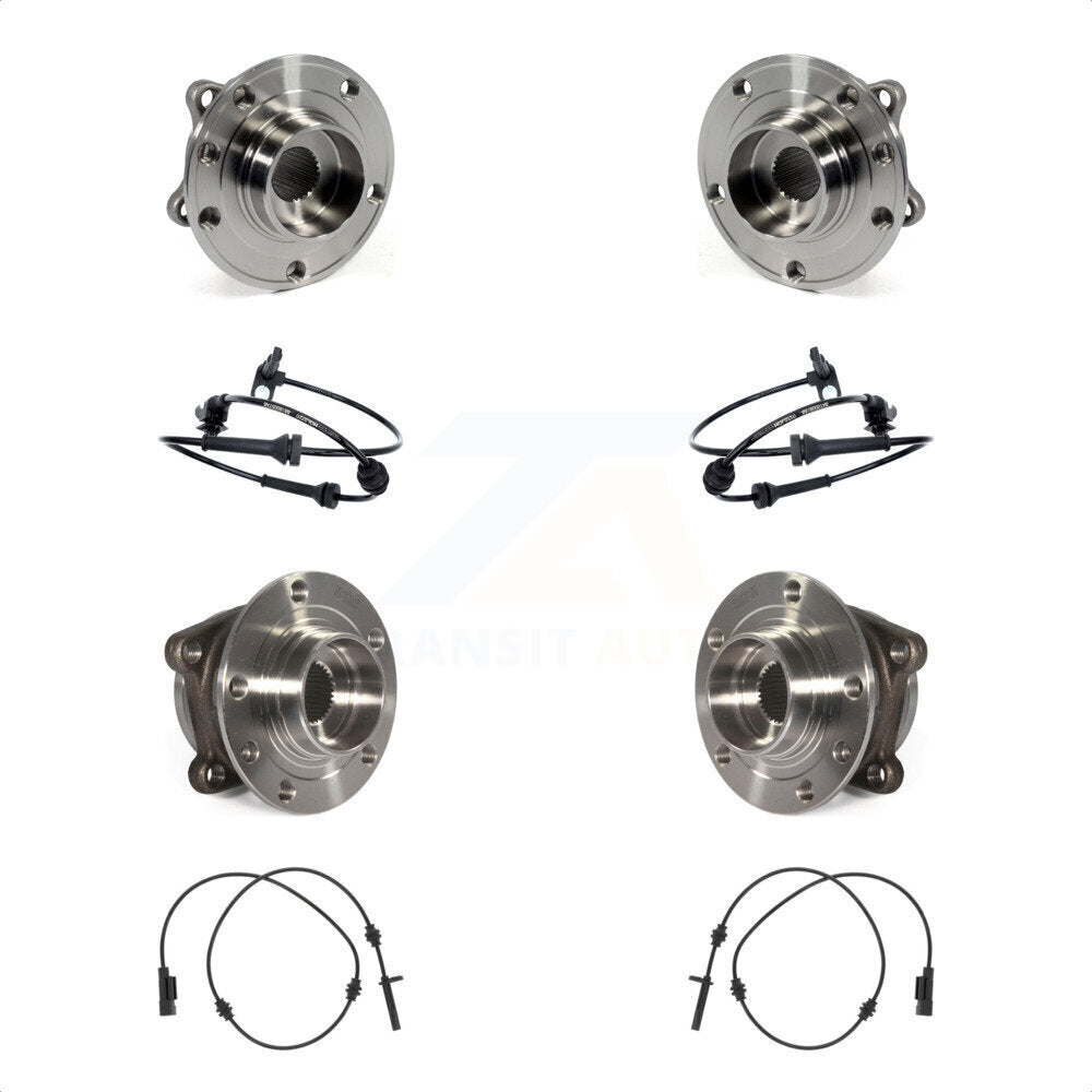 Wheel Hub Bearing And ABS Sensor Front Rear Kit For Chrysler 200