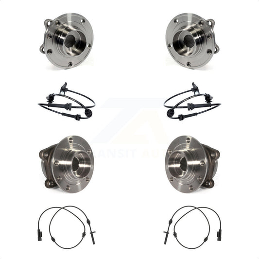 Wheel Hub Bearing And ABS Sensor Front Rear Kit For Chrysler 200