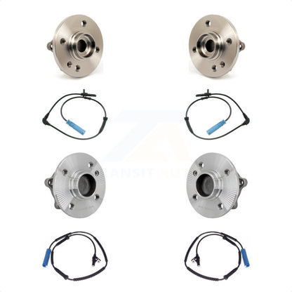 Wheel Hub Bearing & Sensor Front Rear Kit For 2007-2015 Mini Cooper with Harness