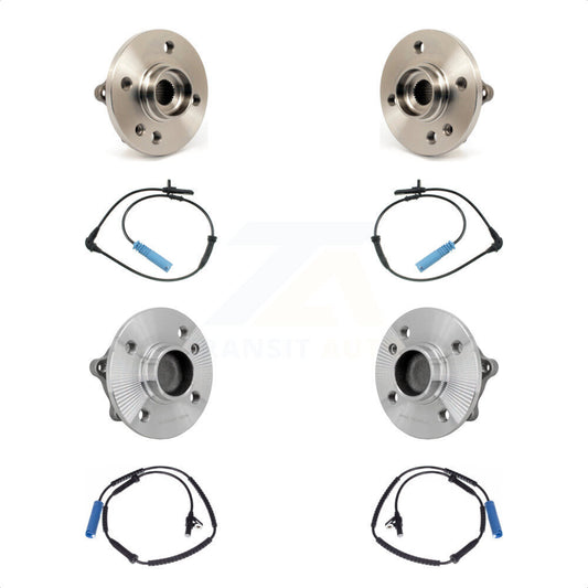 Wheel Hub Bearing & Sensor Front Rear Kit For 2007-2015 Mini Cooper with Harness