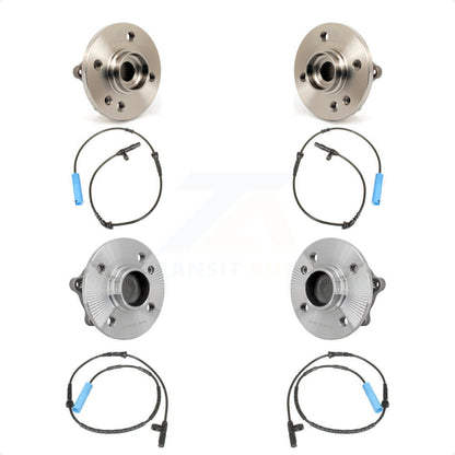 Wheel Hub Bearing & Sensor Front Rear Kit For 2007-2008 Mini Cooper with Harness