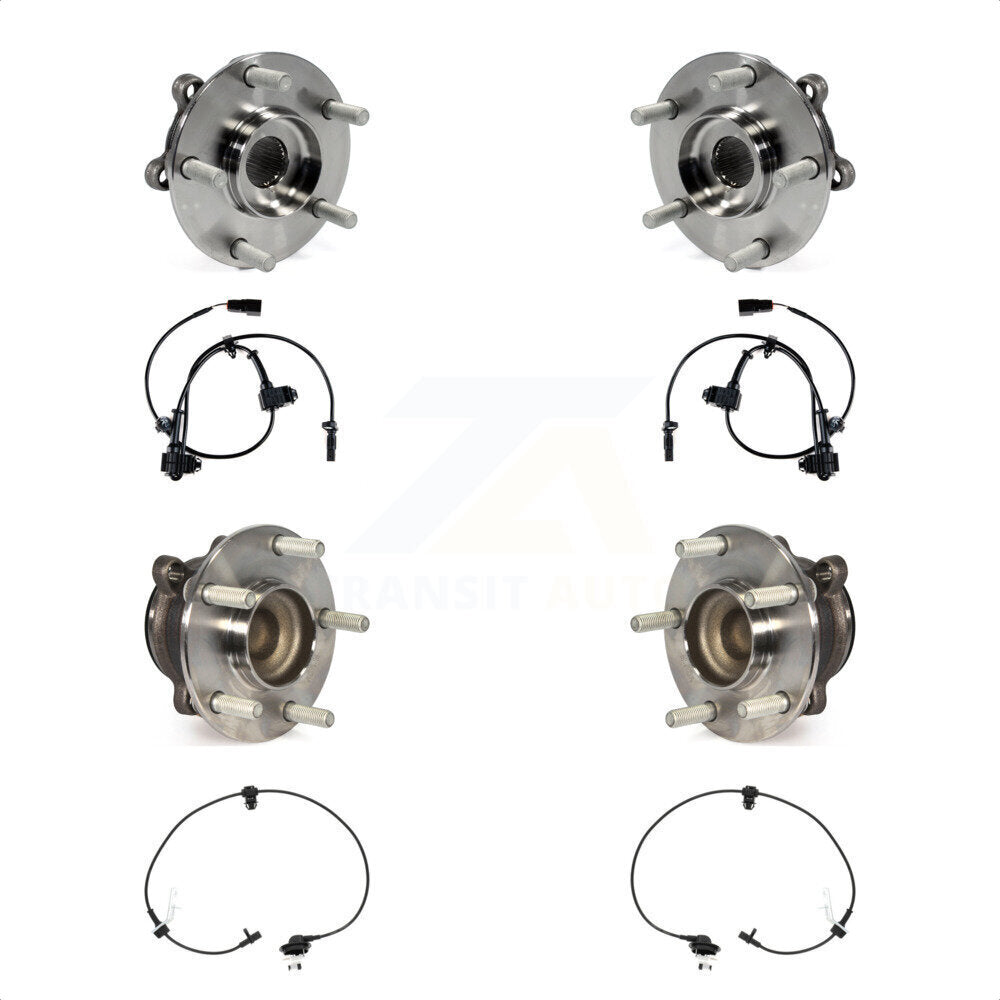 Wheel Hub Bearing And ABS Sensor Front Rear Kit For Mazda CX-5 with Harness