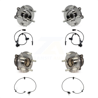 Wheel Hub Bearing And ABS Sensor Front Rear Kit For Mazda CX-5 with Harness