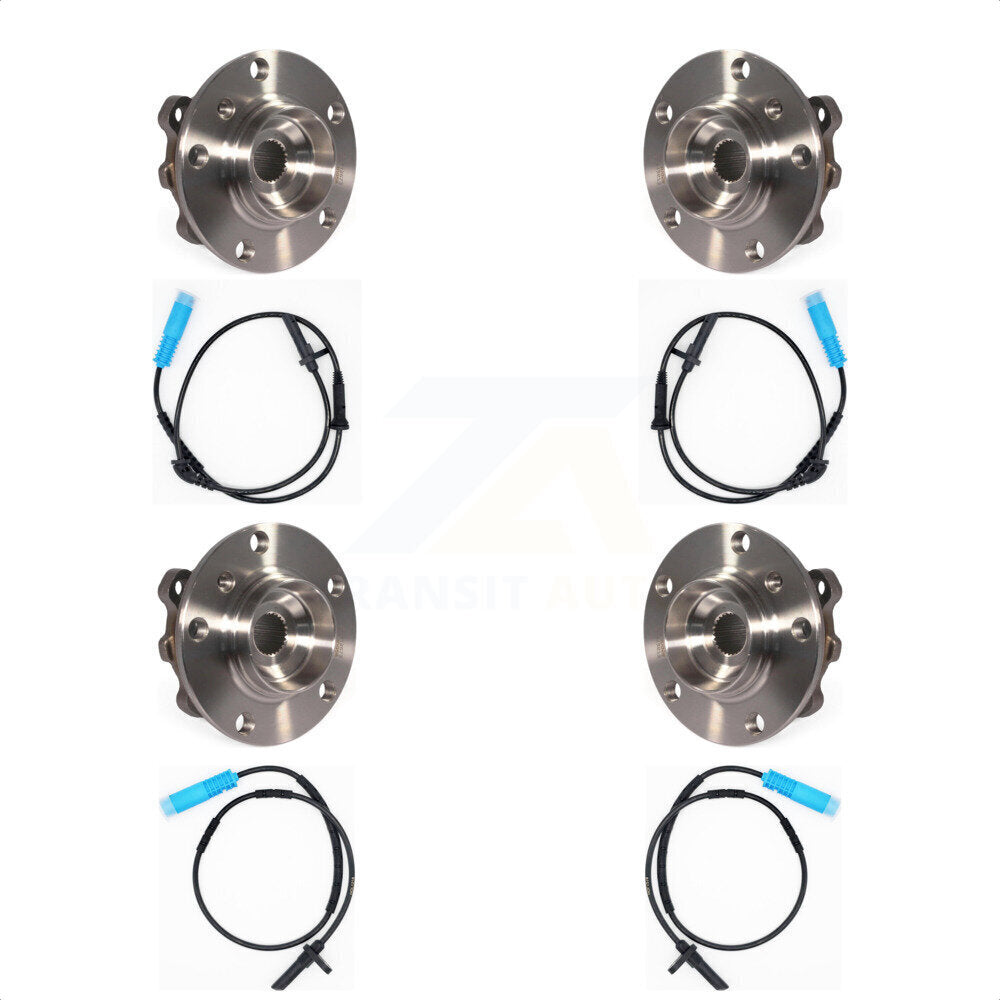 Wheel Hub Bearing & ABS Sensor Front Rear Kit For Mini Cooper Countryman Paceman