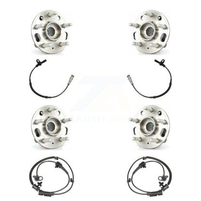 Wheel Hub Bearing And ABS Sensor Front Rear Kit For Buick Regal