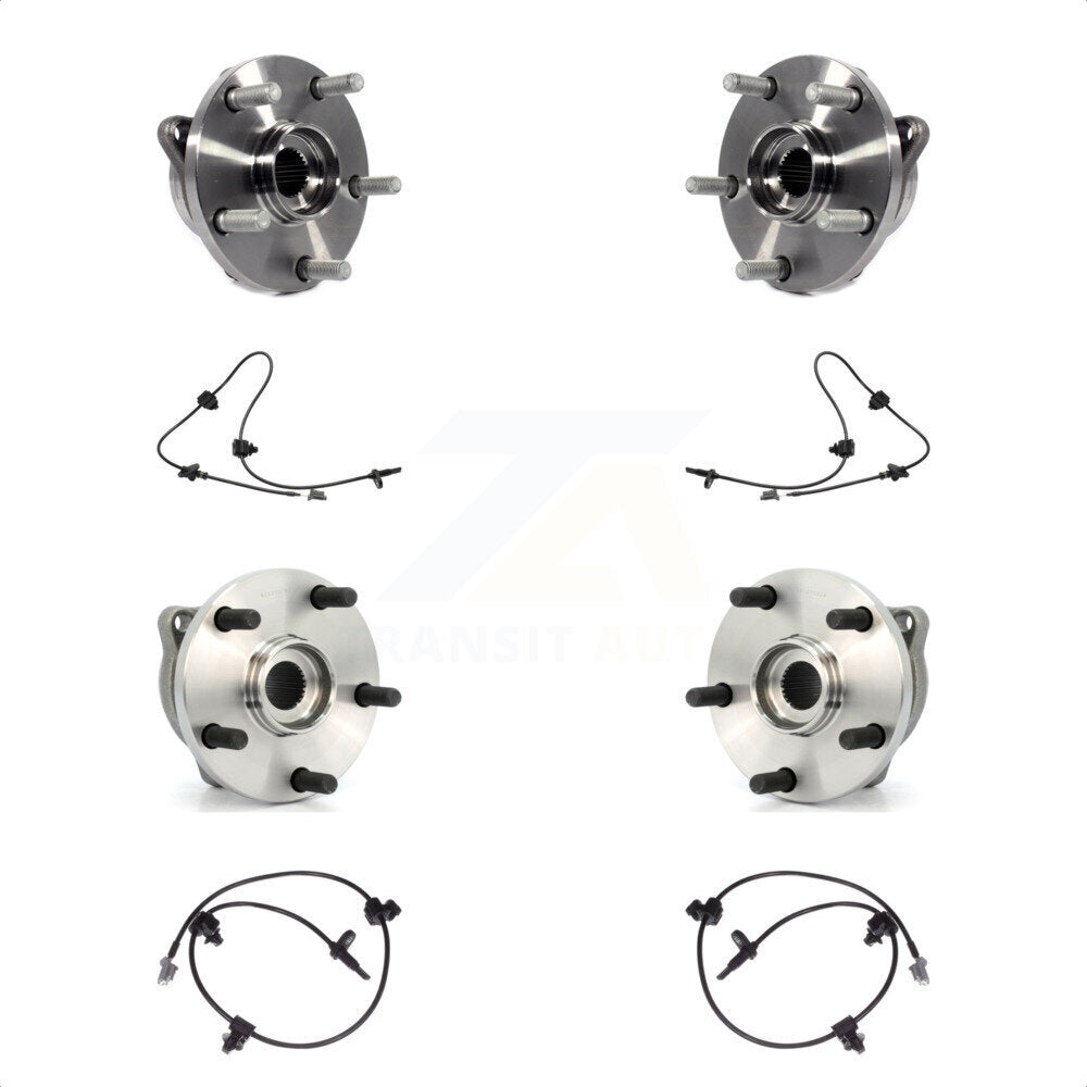Wheel Hub Bearing And ABS Sensor Front Rear Kit For Subaru B9 Tribeca