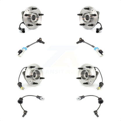 Wheel Hub Bearing Extra Sensor Front Rear Kit For Chevrolet Equinox Pontiac Vue