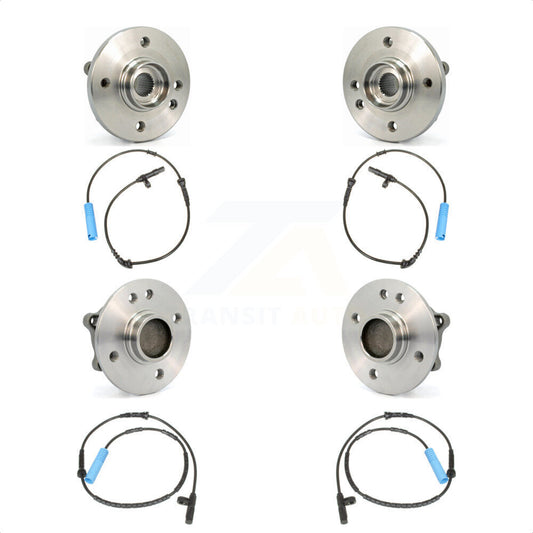 Wheel Hub Bearing & Sensor Front Rear Kit For 2002-2005 Mini Cooper with Harness