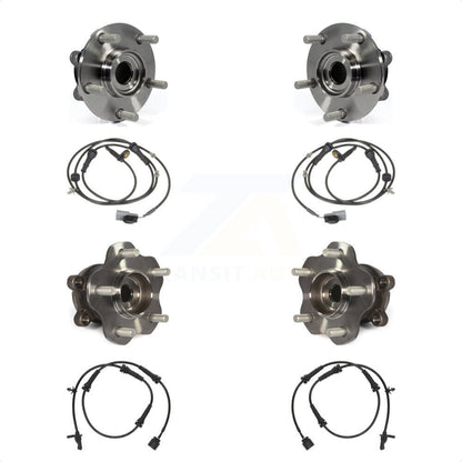Wheel Hub Bearing And ABS Sensor Front Rear Kit For Nissan Juke with Harness