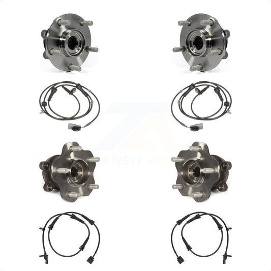 Wheel Hub Bearing And ABS Sensor Front Rear Kit For Nissan Juke with Harness