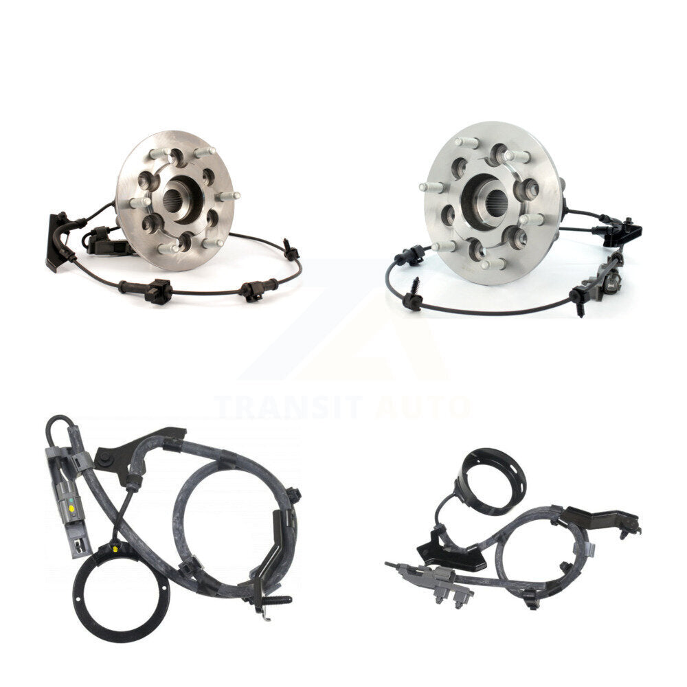 Wheel Hub Bearing & Extra ABS Sensor Front Kit For Chevrolet Colorado GMC Canyon