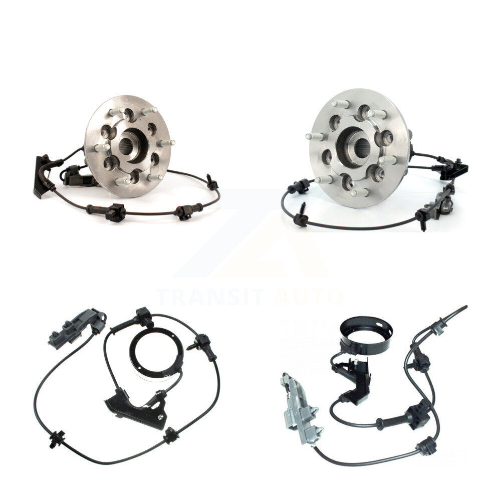 Wheel Hub Bearing & Extra Sensor Front Kit For Isuzu i-350 3.5L with 4-Wheel ABS