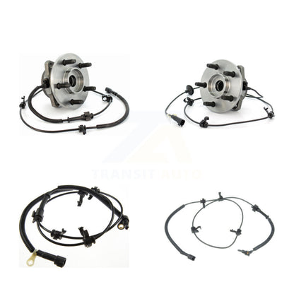 Wheel Hub Bearing And Extra ABS Sensor Front Kit For Jeep Liberty with Harness