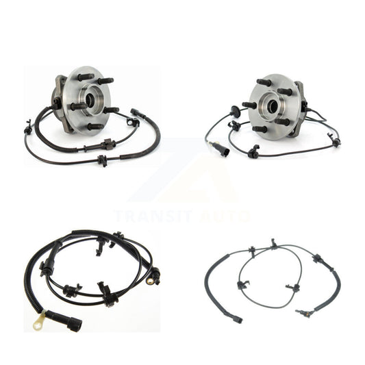 Wheel Hub Bearing And Extra ABS Sensor Front Kit For Jeep Liberty with Harness
