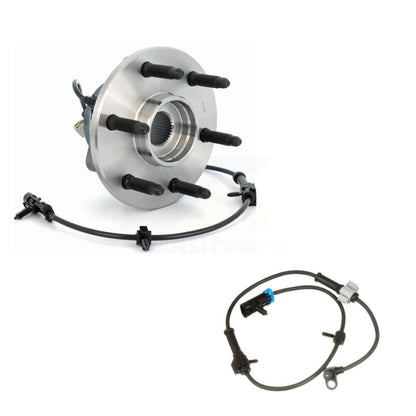 Wheel Hub Bearing Extra Sensor Front Kit For Chevrolet Silverado 1500 GMC Sierra