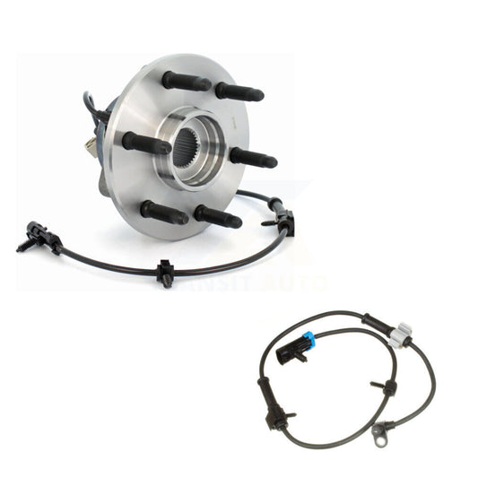 Wheel Hub Bearing Extra Sensor Front Kit For Chevrolet Silverado 1500 GMC Sierra