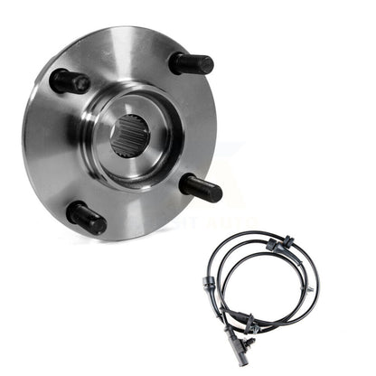 Wheel Hub Bearing & Sensor Front Kit For 09-14 Nissan Cube 1.8L with 4-Wheel ABS