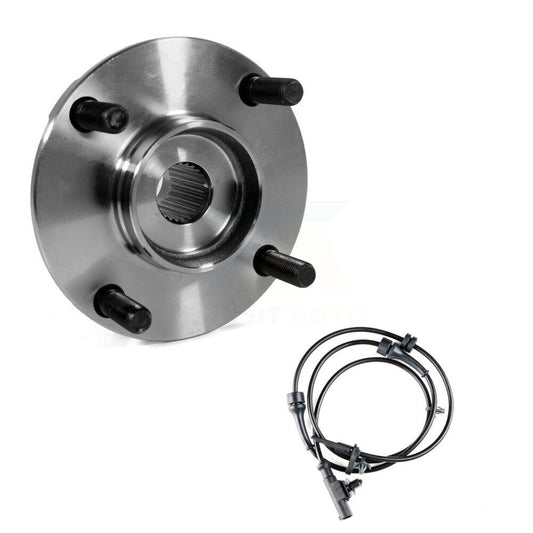 Wheel Hub Bearing & Sensor Front Kit For 09-14 Nissan Cube 1.8L with 4-Wheel ABS