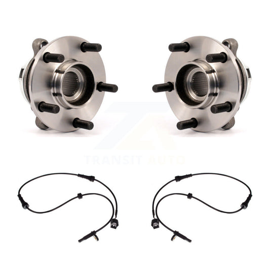 Wheel Hub Bearing And ABS Sensor Front Kit For 2009-2014 Nissan Murano 3.5L
