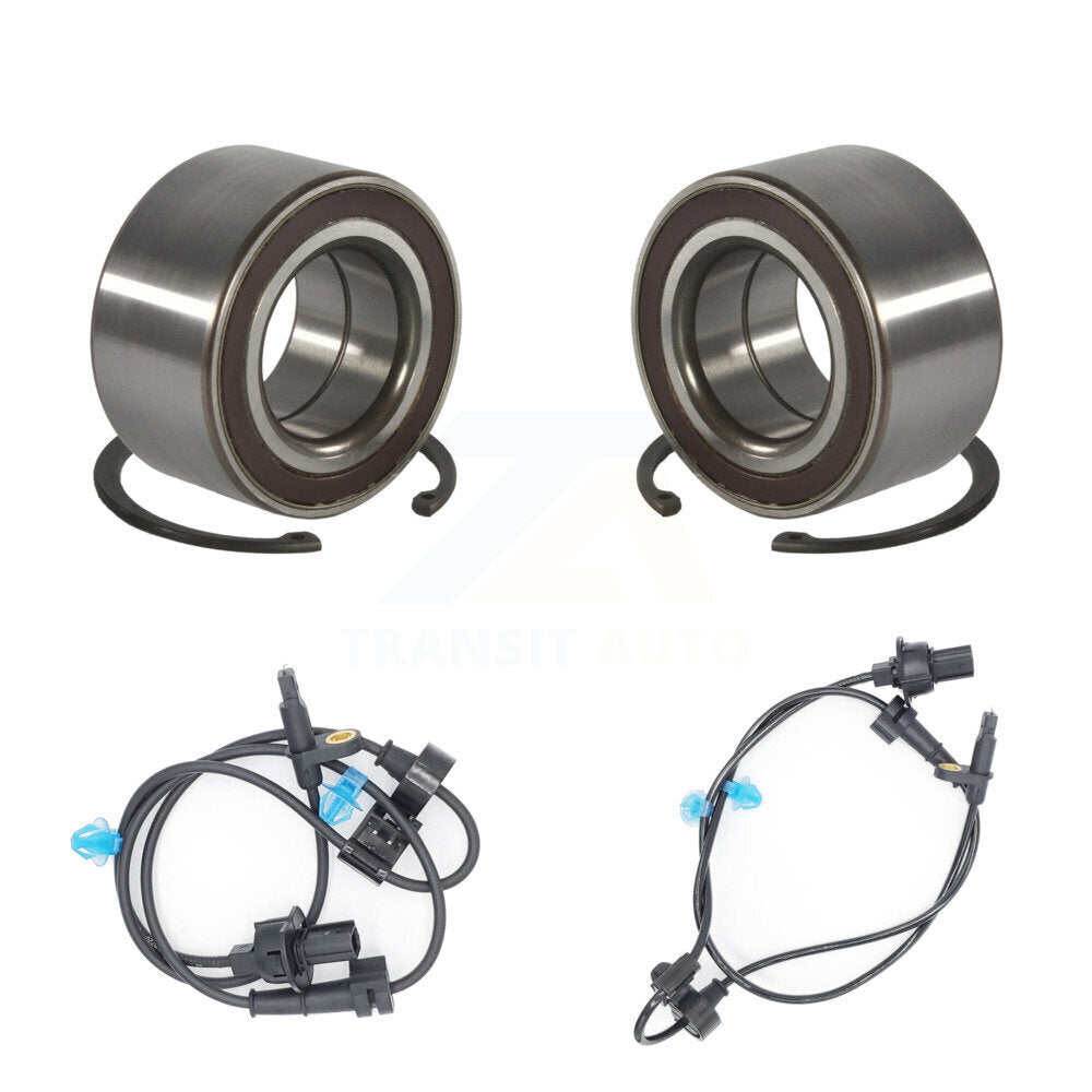 Wheel Bearing And ABS Sensor Front Kit For Honda Pilot Acura MDX Passport