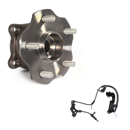 Wheel Hub Bearing & ABS Sensor Rear Kit For Toyota Highlander Lexus RX350 RX450h