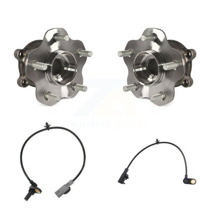 Wheel Hub Bearing And ABS Sensor Rear Kit For INFINITI Q50 Q60
