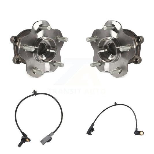 Wheel Hub Bearing And ABS Sensor Rear Kit For INFINITI Q50 Q60