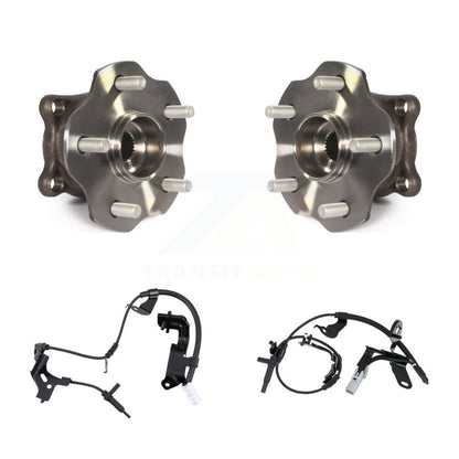 Wheel Hub Bearing & ABS Sensor Rear Kit For Toyota Highlander Lexus RX350 RX450h