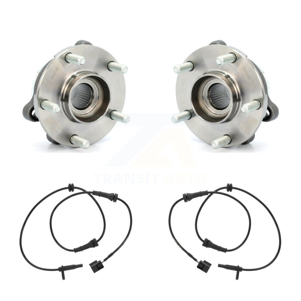 Wheel Hub Bearing And ABS Sensor Front Kit For Nissan Murano