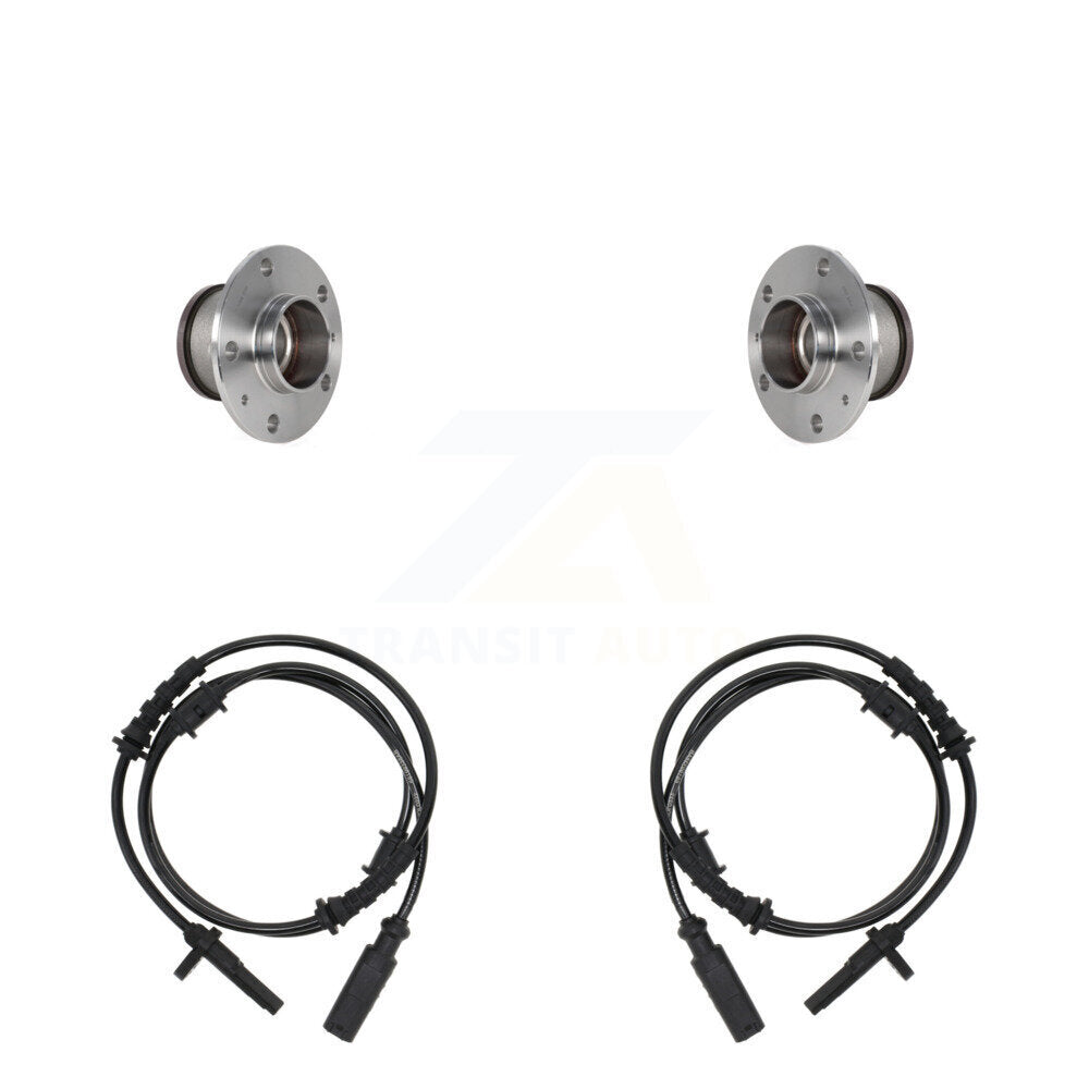 Wheel Hub Bearing And ABS Sensor Rear Kit For Ram ProMaster 2500 3500 1500