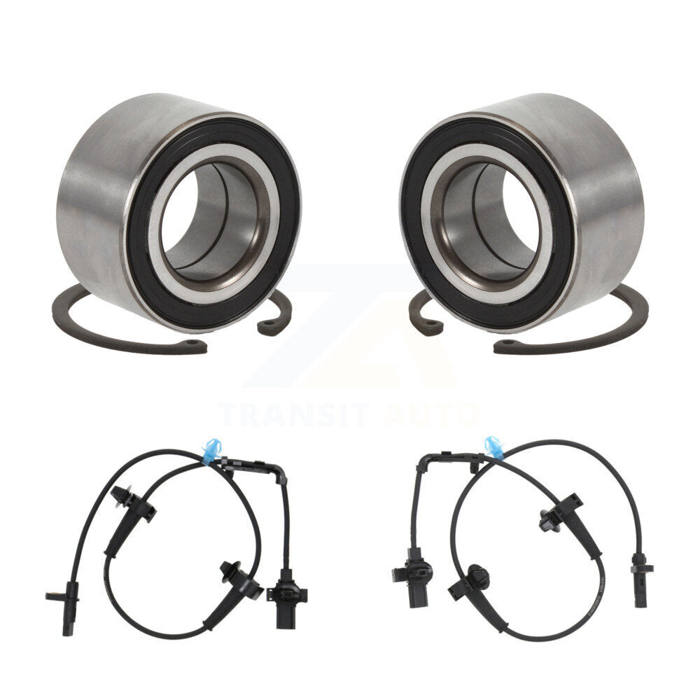 Wheel Bearing & ABS Sensor Front Kit For 2014-2015 Honda Civic 2.4L with Harness