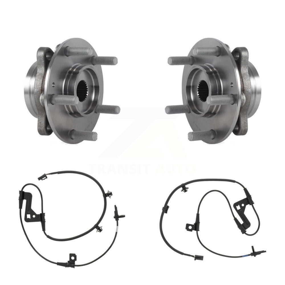 Wheel Hub Bearing And ABS Sensor Front Kit For Hyundai Elantra GT
