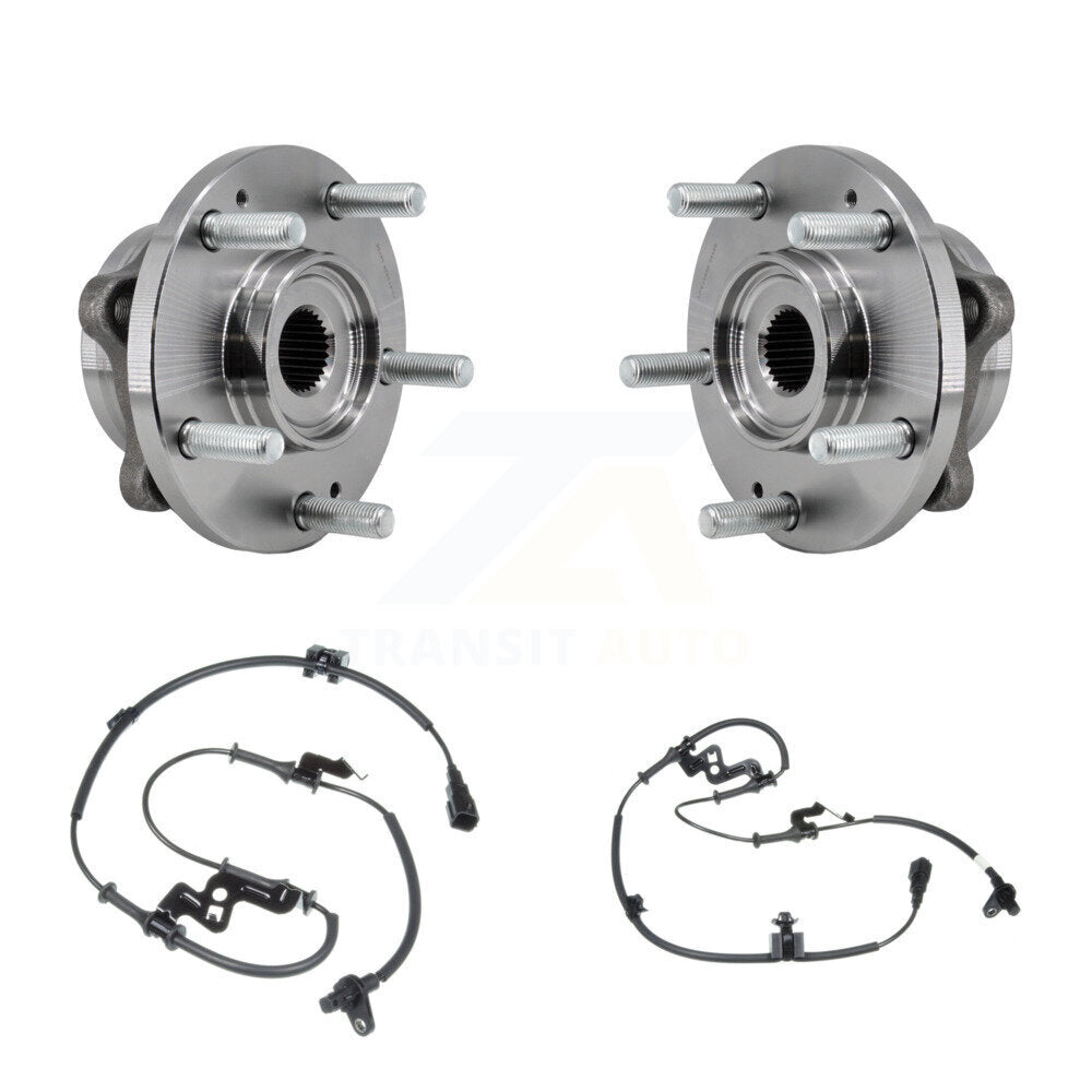 Wheel Hub Bearing And ABS Sensor Front Kit For 2017-2019 Kia Soul